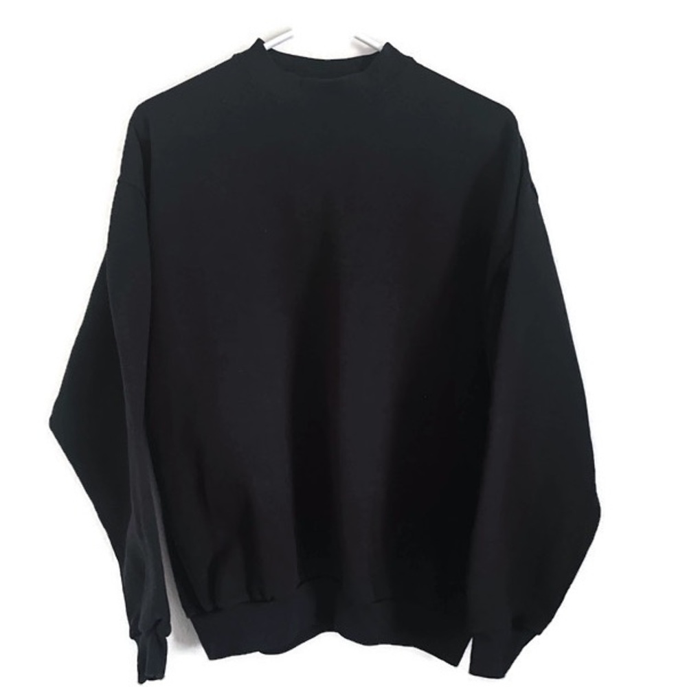 Vintage Tultex Maximum Sweats Black Sweatshirt Mens Large